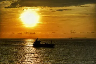 Ship Sunset